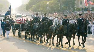 Похороны президента Р. Рейгана